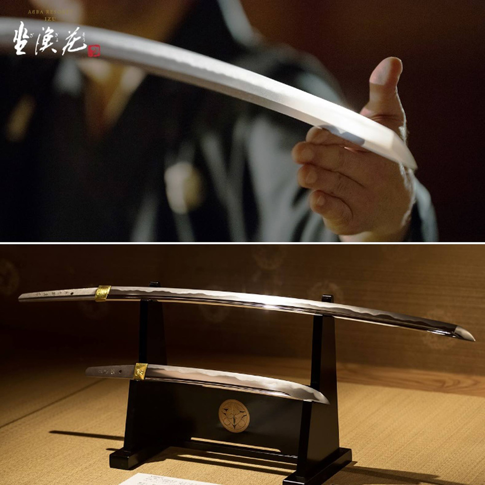 一把武士名刀，一段台日的情義