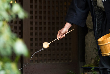 【早在客人到來之先，款待就已開始】