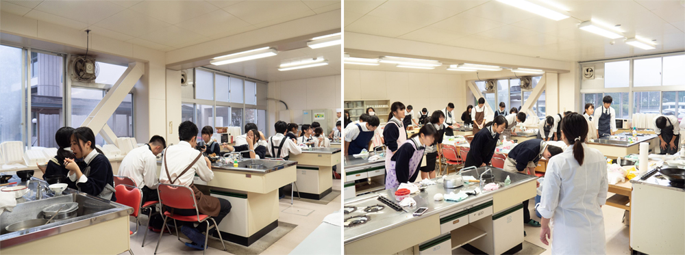 在本地高中傳授和食的專業技術