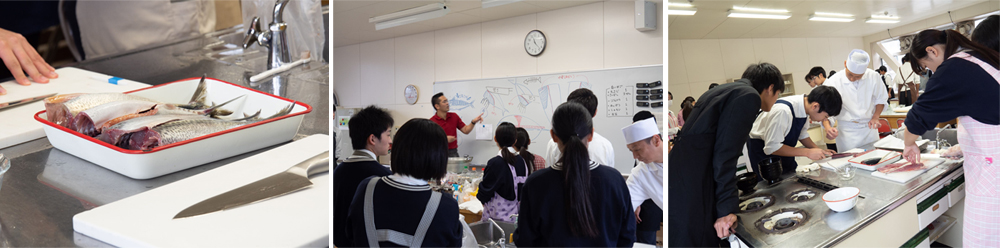 在本地高中傳授和食的專業技術