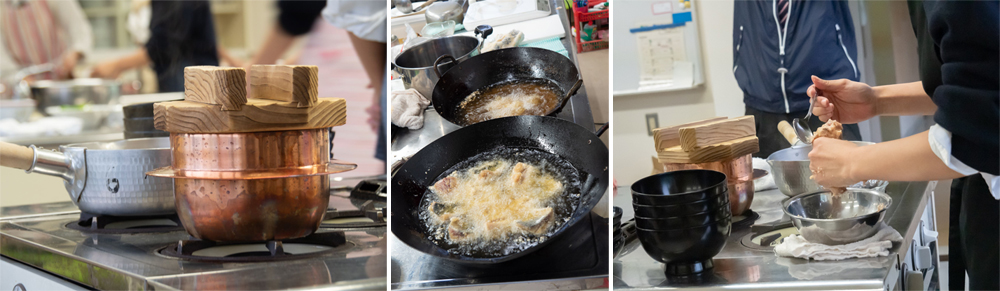 在本地高中傳授和食的專業技術