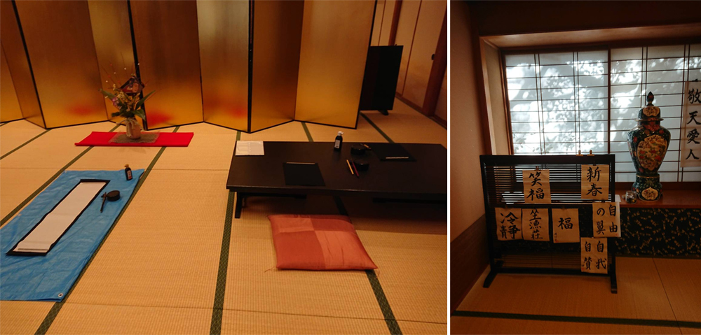 ABBA坐漁莊新春活動--書初