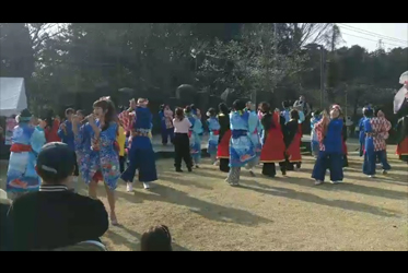 春暖花開大室山！櫻之里熱舞秀