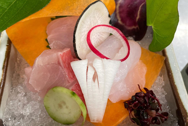 和食餐廳早已使用夏季食材了