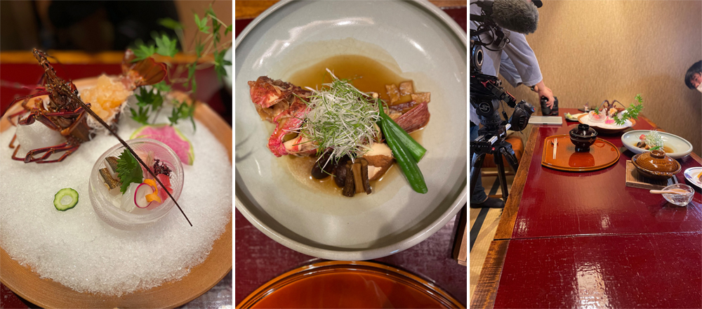 和食餐廳參與宣傳拍攝