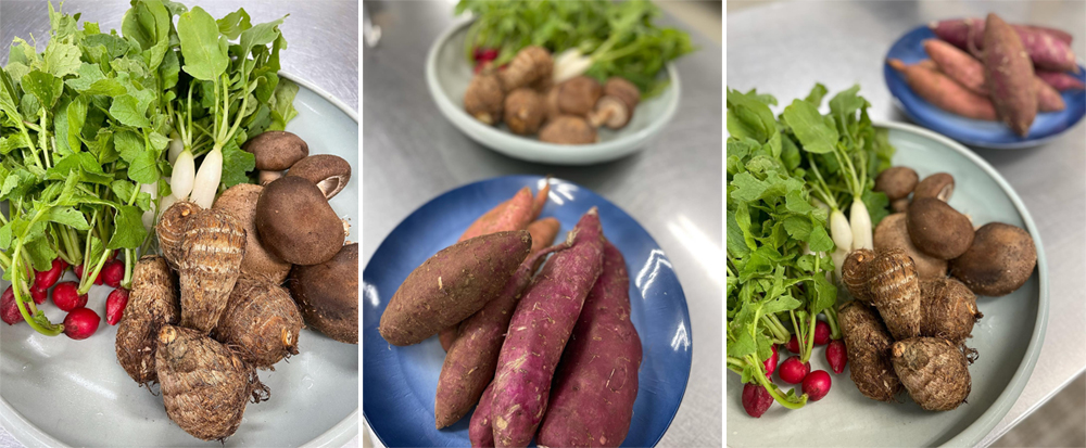 坐漁莊和食的蔬菜