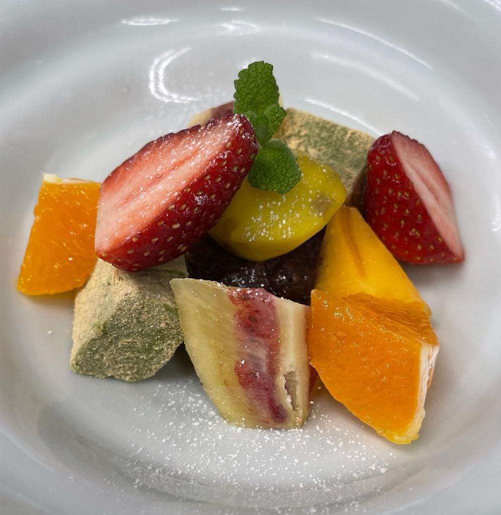 和食餐廳的甜點