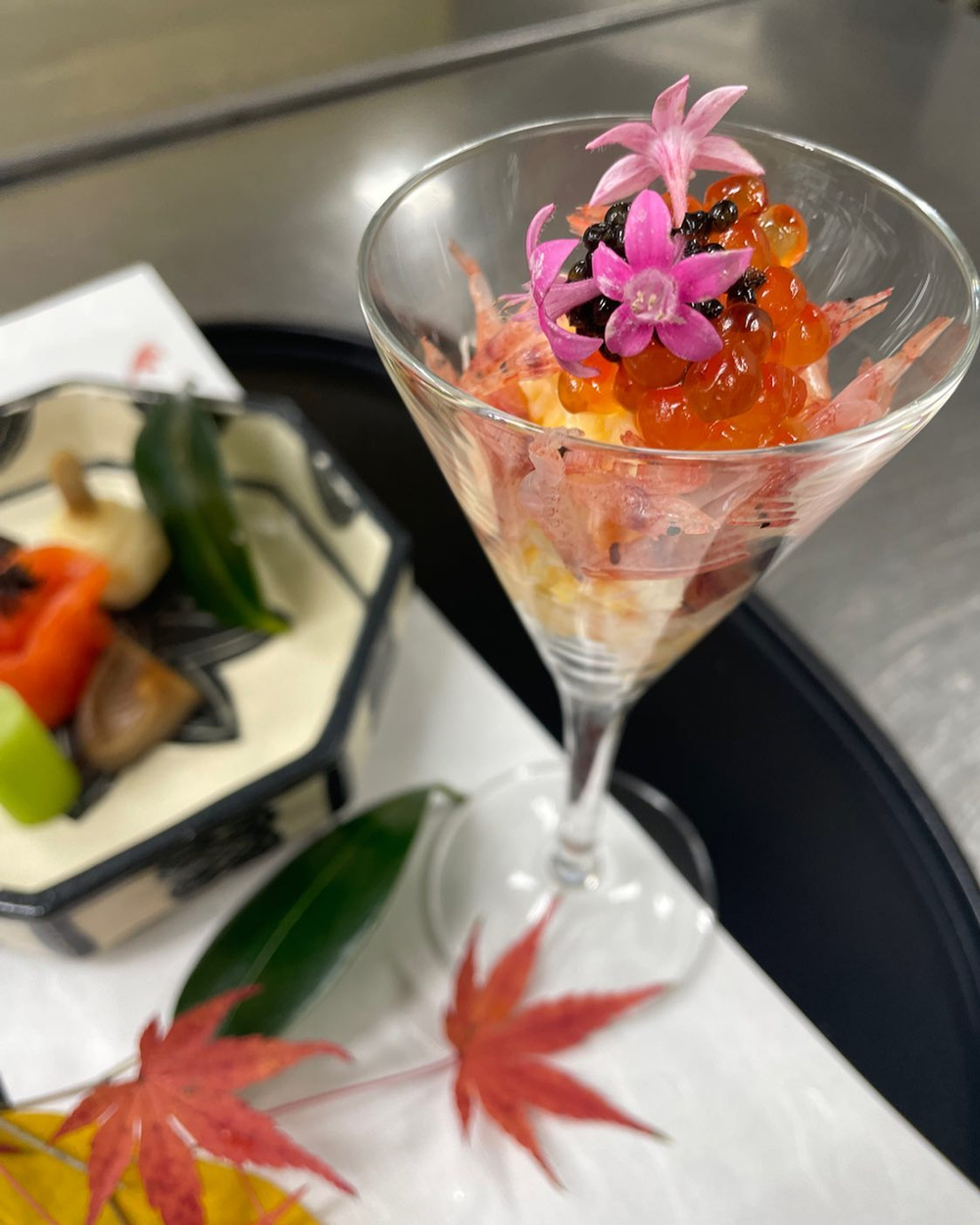 雪蟹櫻花蝦魚子醬盛宴