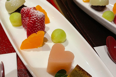 和食用心款待，愛心羊羹最浪漫