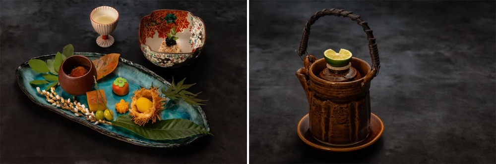 秋之色彩，映照在瑠璃之中