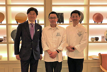 国際コンクール入賞 髙山シェフとの美食コラボを”現代版有田焼”で楽しむ“フレンチ饗宴特別プラン”が皆様のご協力により無事終えることができました。ありがとうございます