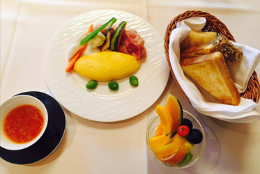 洋食朝食が【セミ ビュッフェスタイル】に変わりました‼︎‼︎