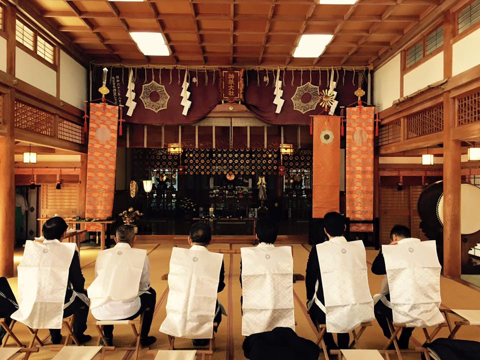 神々へ感謝