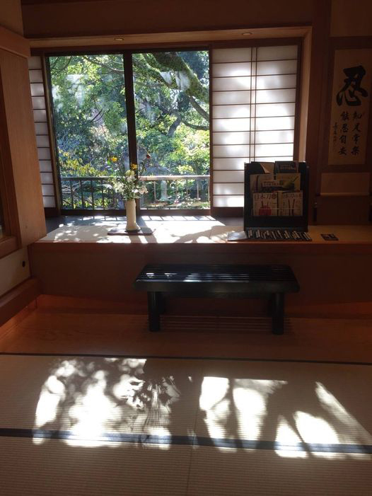 朝のひと時 お宿の隠れた名所