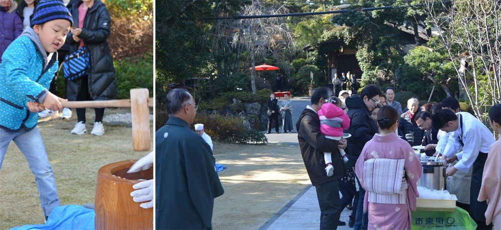 ABBA RESORTS IZU - 坐漁荘　お正月の恒例行事
